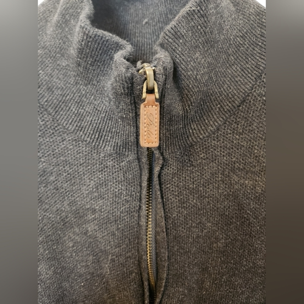 Men's Cotton Polo Ralph Lauren 1/4 Zip Sweater Size XXL - Picture 3 of 9